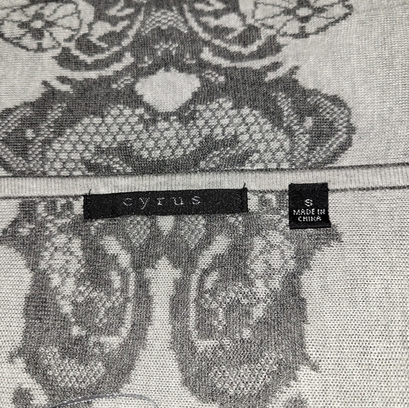 Cyrus Wrap Cardigan Sweater- Size S - Picture 4 of 7